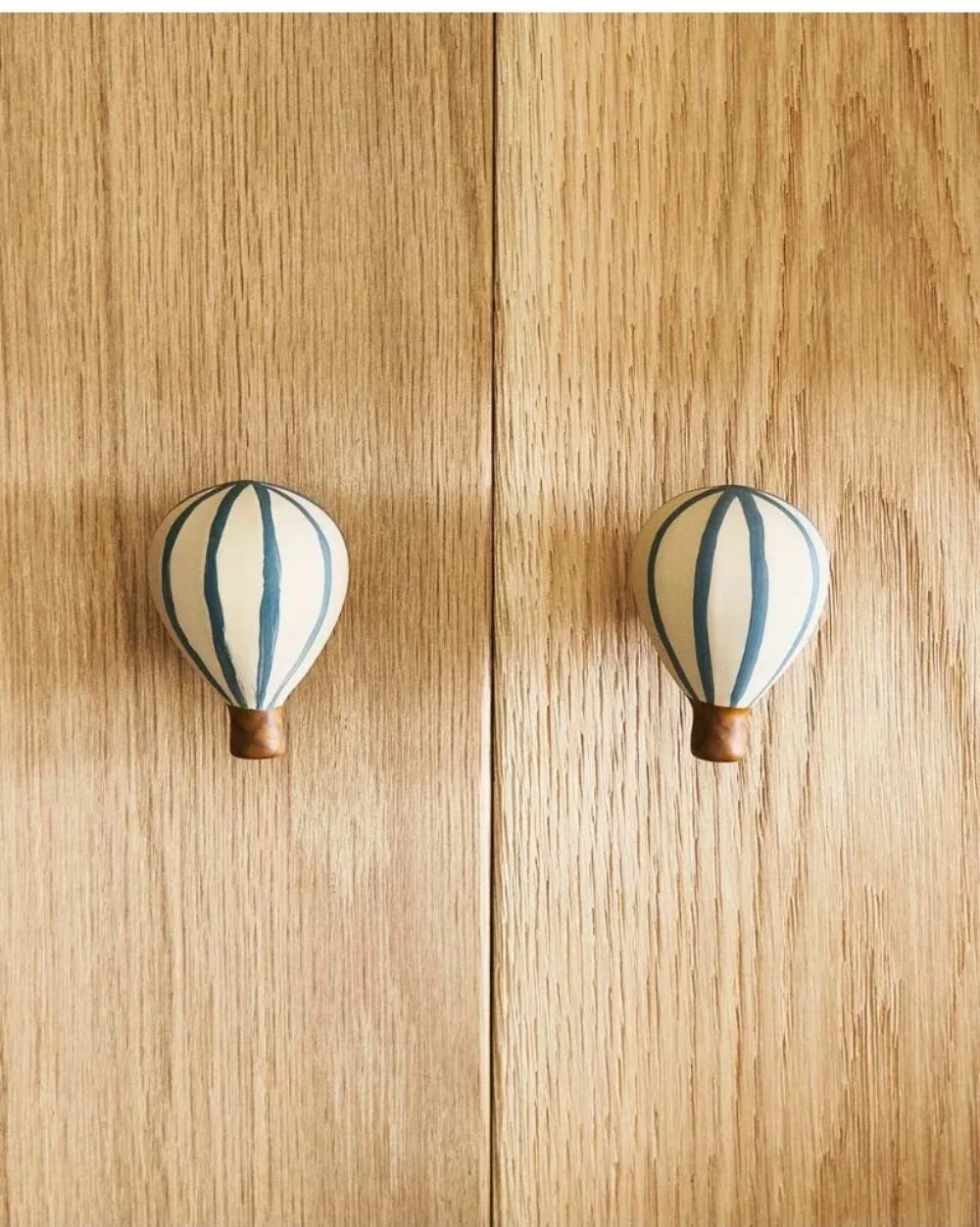 Hot Air Balloon Door Knobs (2 Pieces)