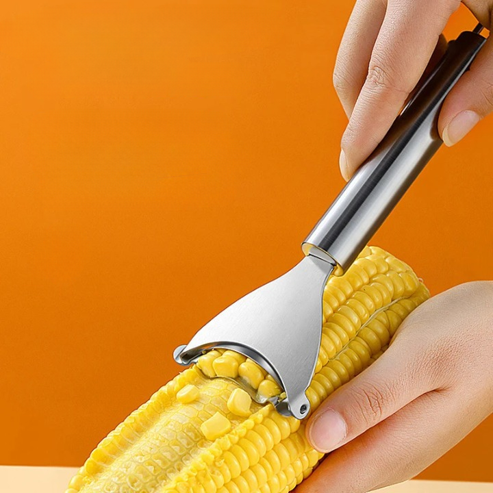 Metal Corn Peeler with Handle