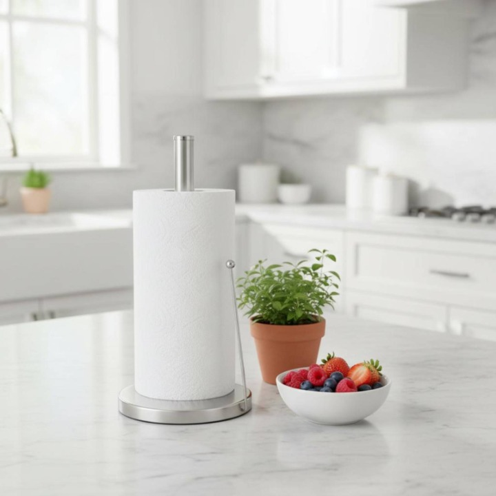 Metal Paper Towel Roll Holder