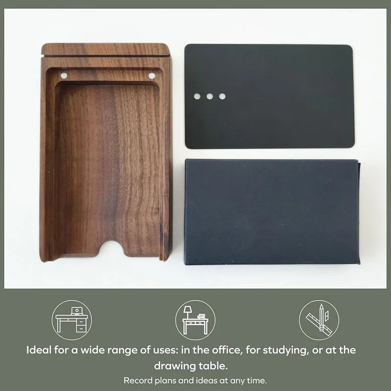 Daily To-Do List Planner with Wooden Stand