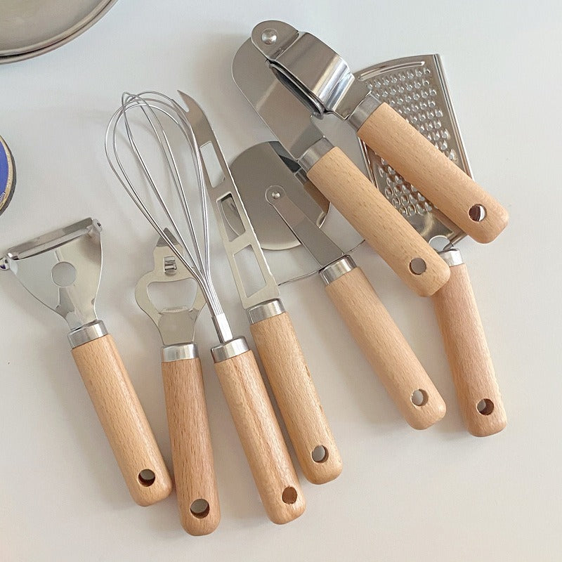 Utensil Tools with Wooden Handles