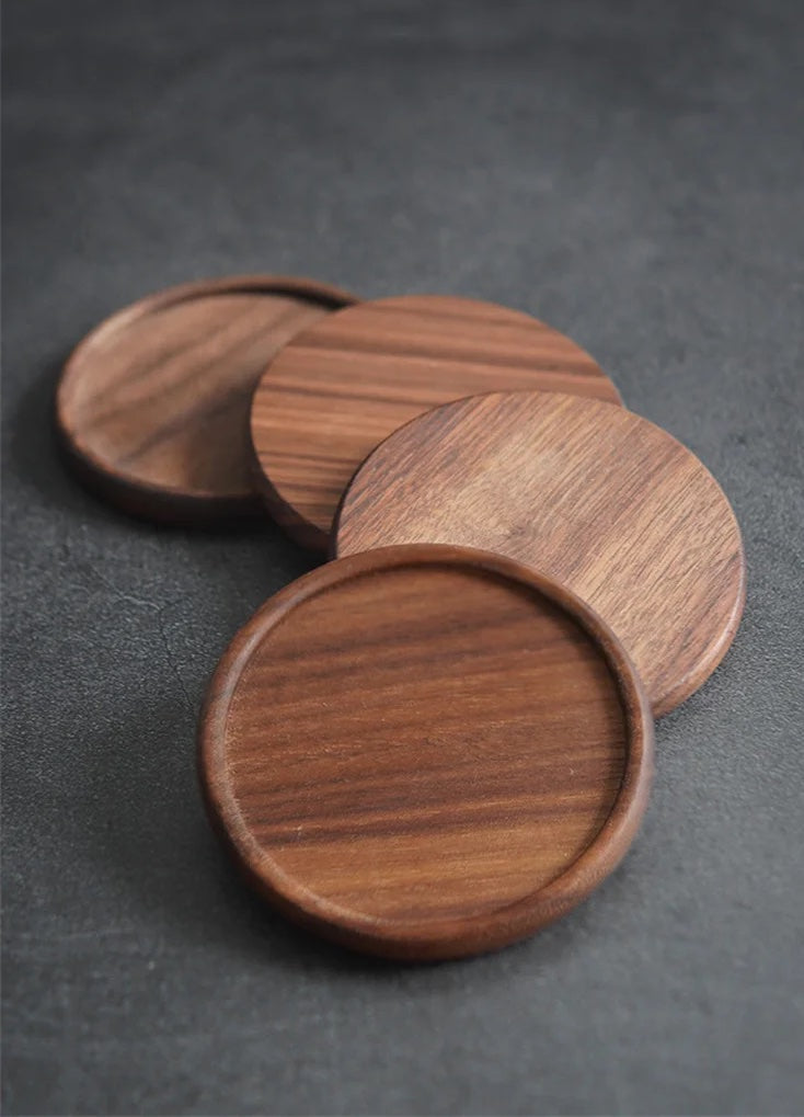 Round Wooden Coasters