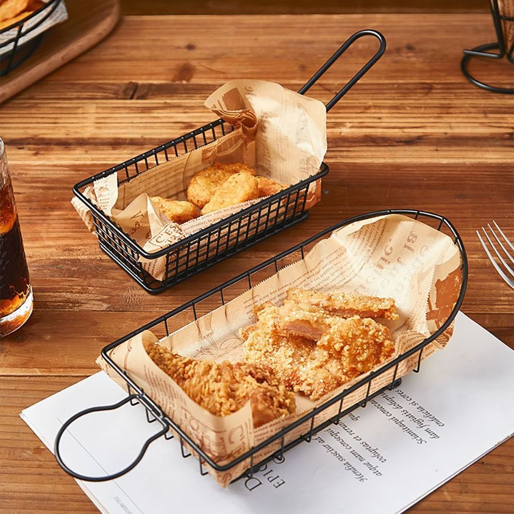 Metal Fryers Baskets with Handle