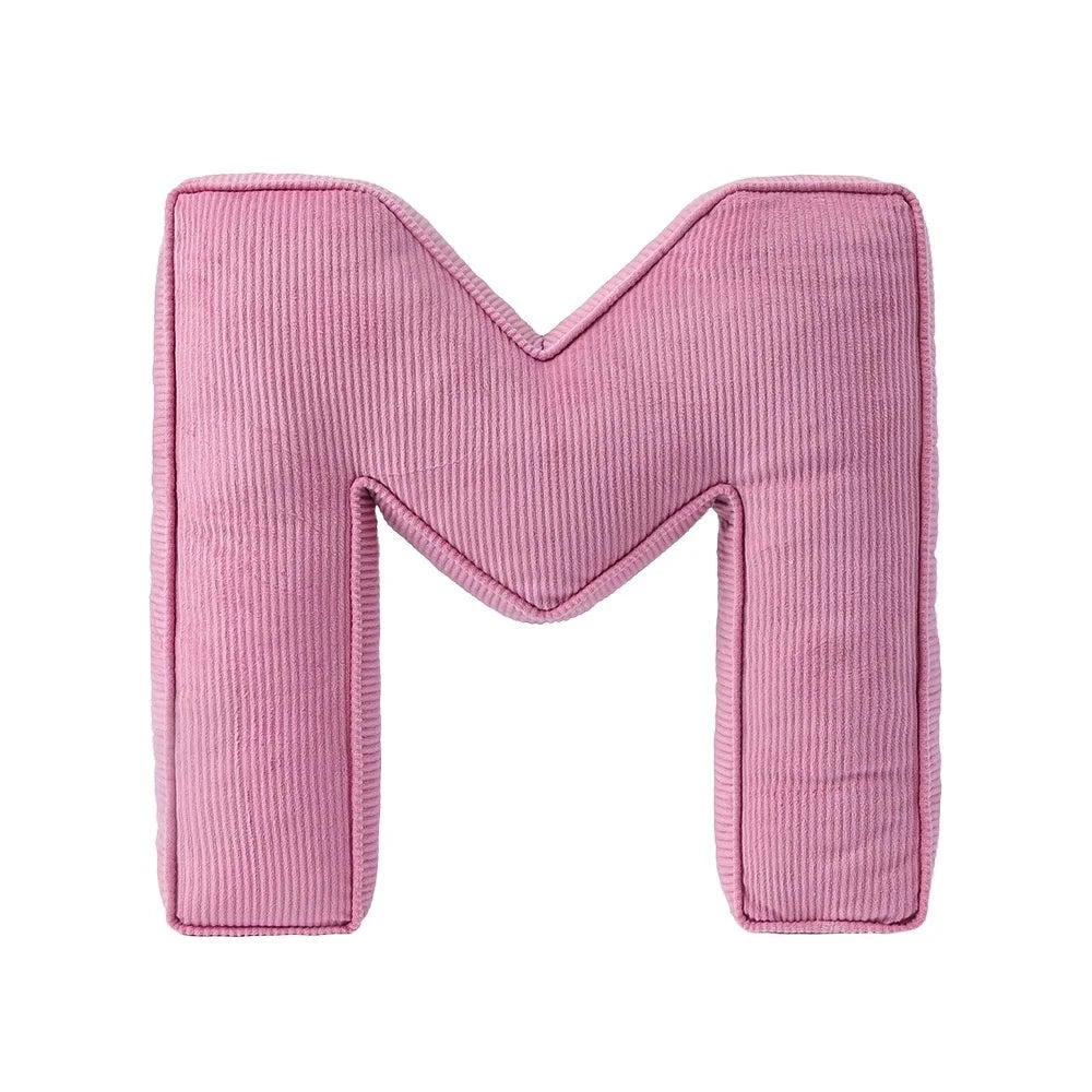 Pink ABC Letter Pillows