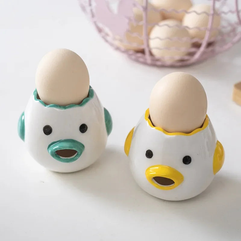 Ceramic Egg Yolk & White Separator