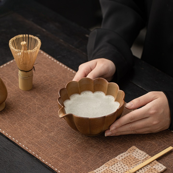 Cherry Bowl Shape Matcha Set