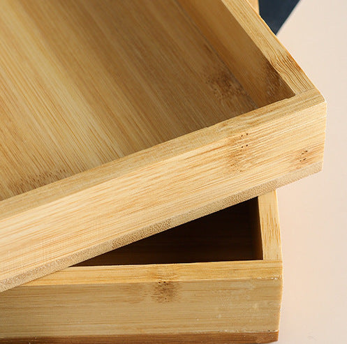 Wooden Drawer Organizer Storage Trays