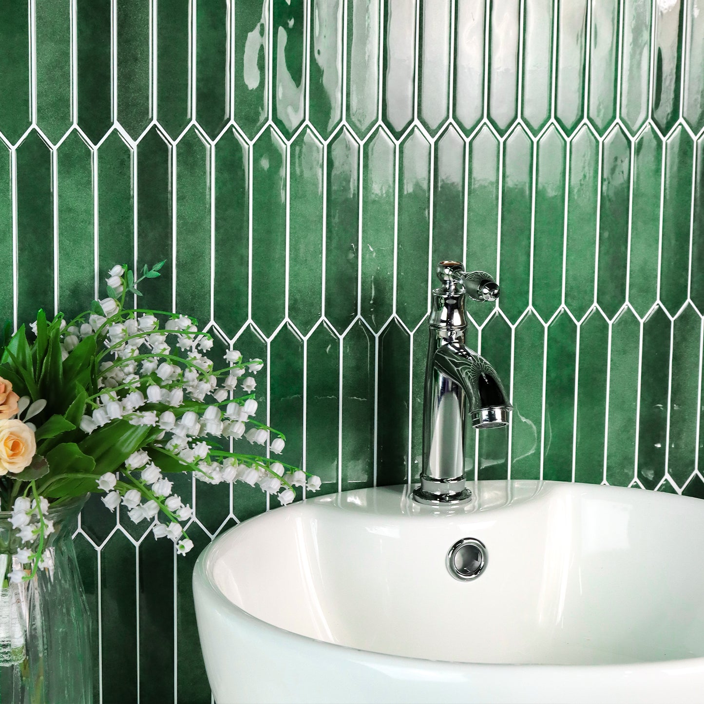 Classic Oval Peel and Stick Tiles