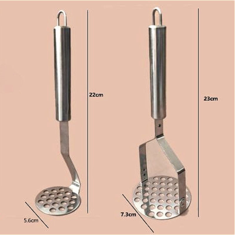 Metal Manual Masher Tools (Multiple Styles)