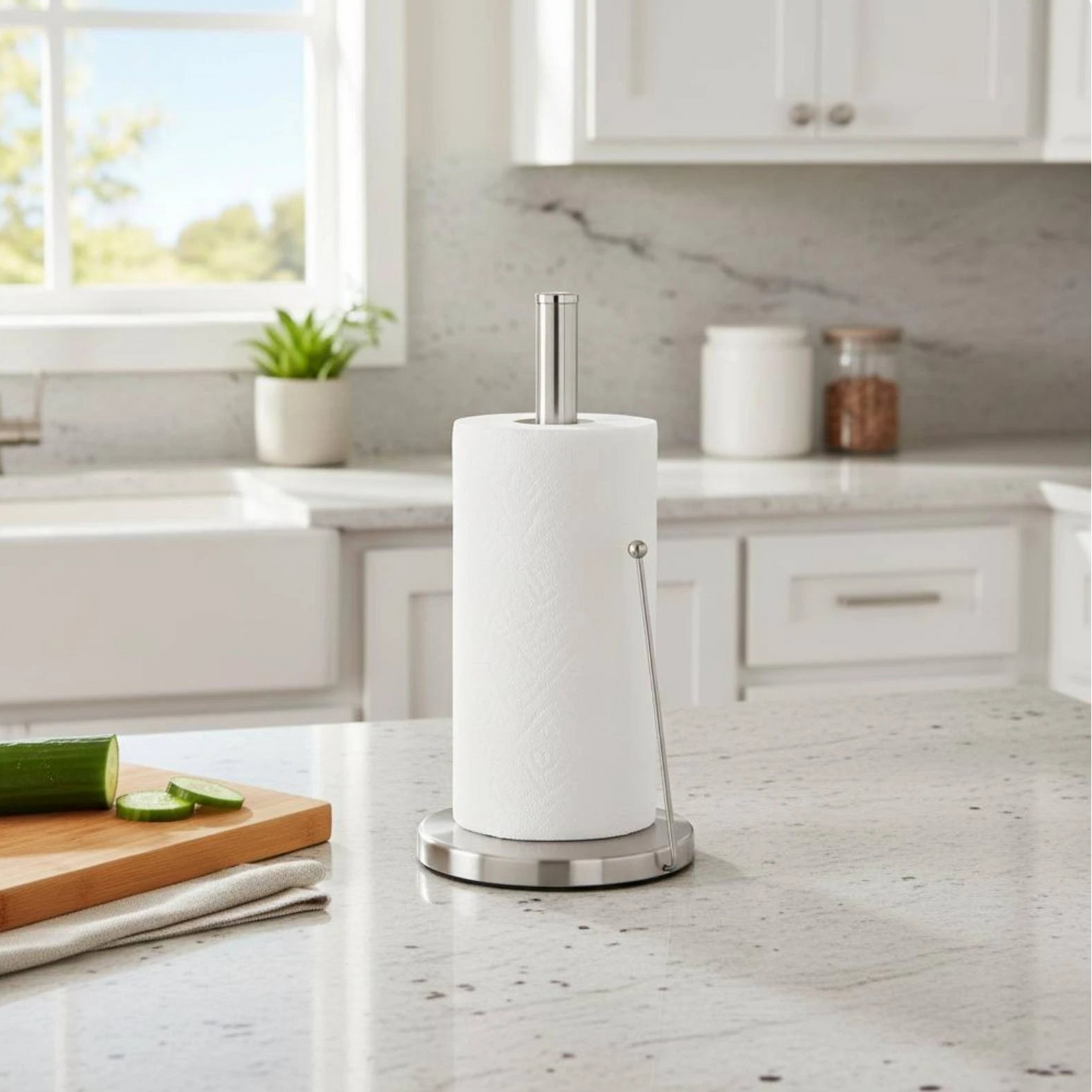 Metal Paper Towel Roll Holder
