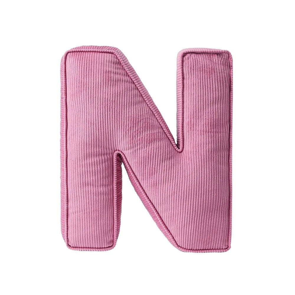 Pink ABC Letter Pillows