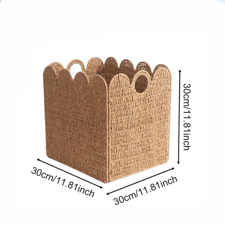 Foldable Storage Basket Bin with Handles
