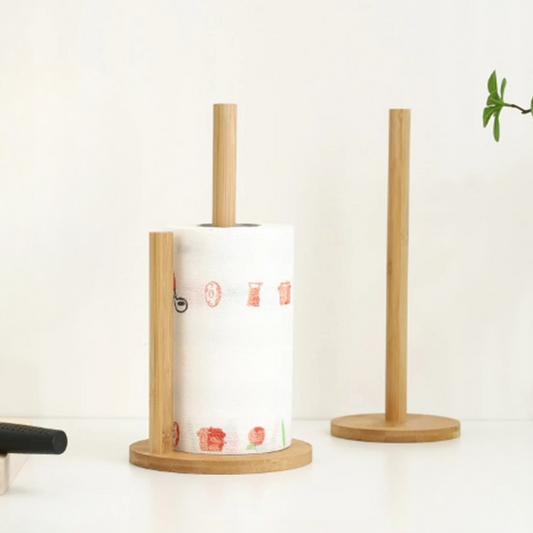Wooden Paper Towel Roll Holder
