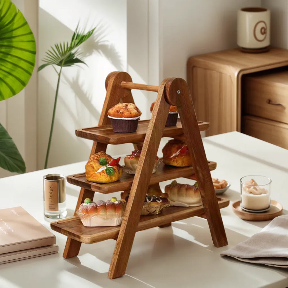 3 Tier Serving Tray Stand