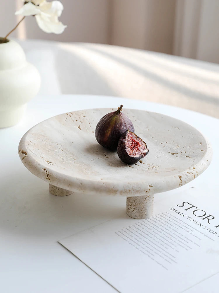 Light Lux Stone Decorative Tray