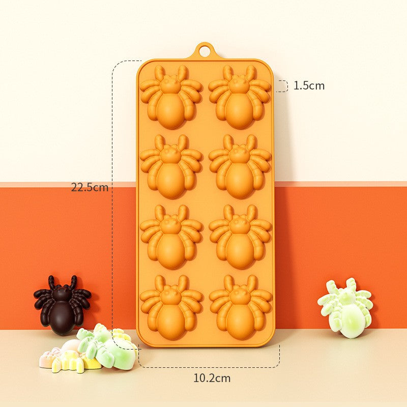 Halloween Cake & Candy Silicone Mold Trays