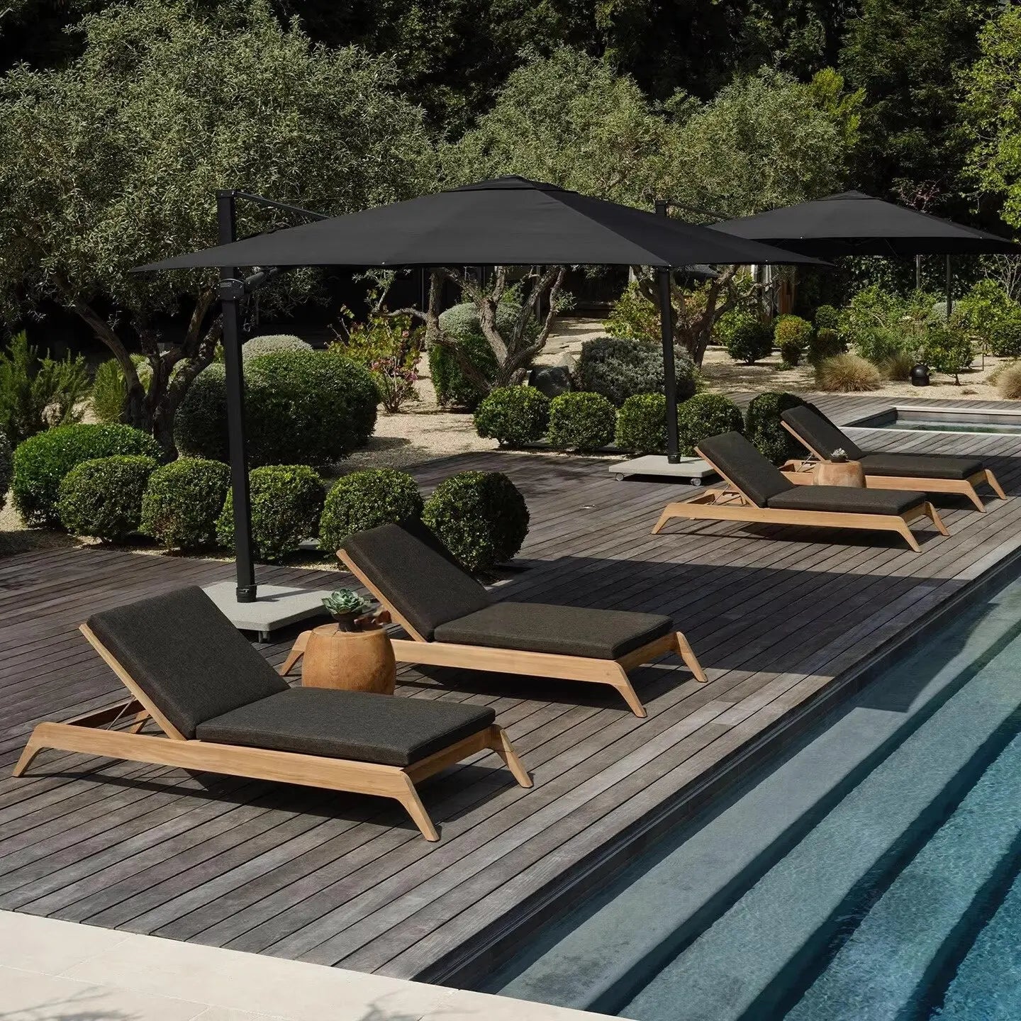Solid Wood Sofa Patio & Garden Sets