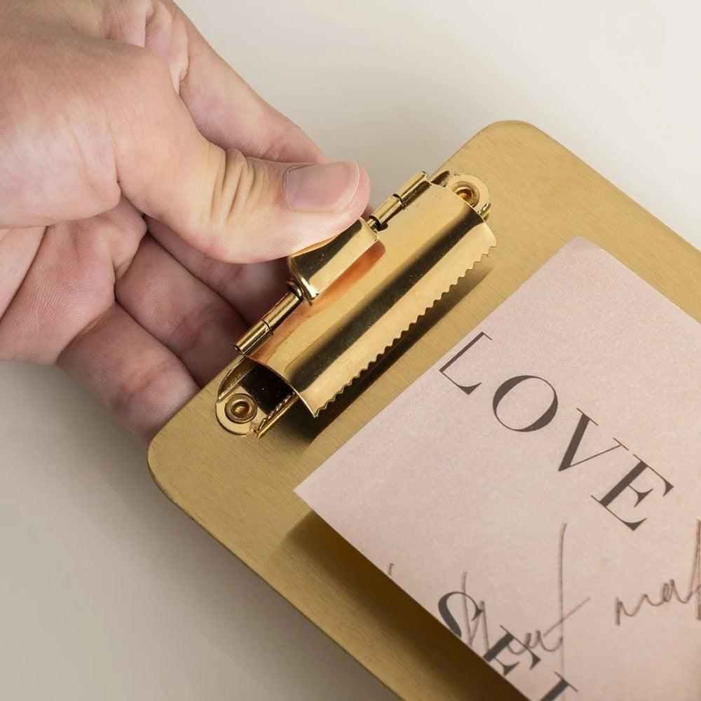 Metal Clip Stand Note Holder