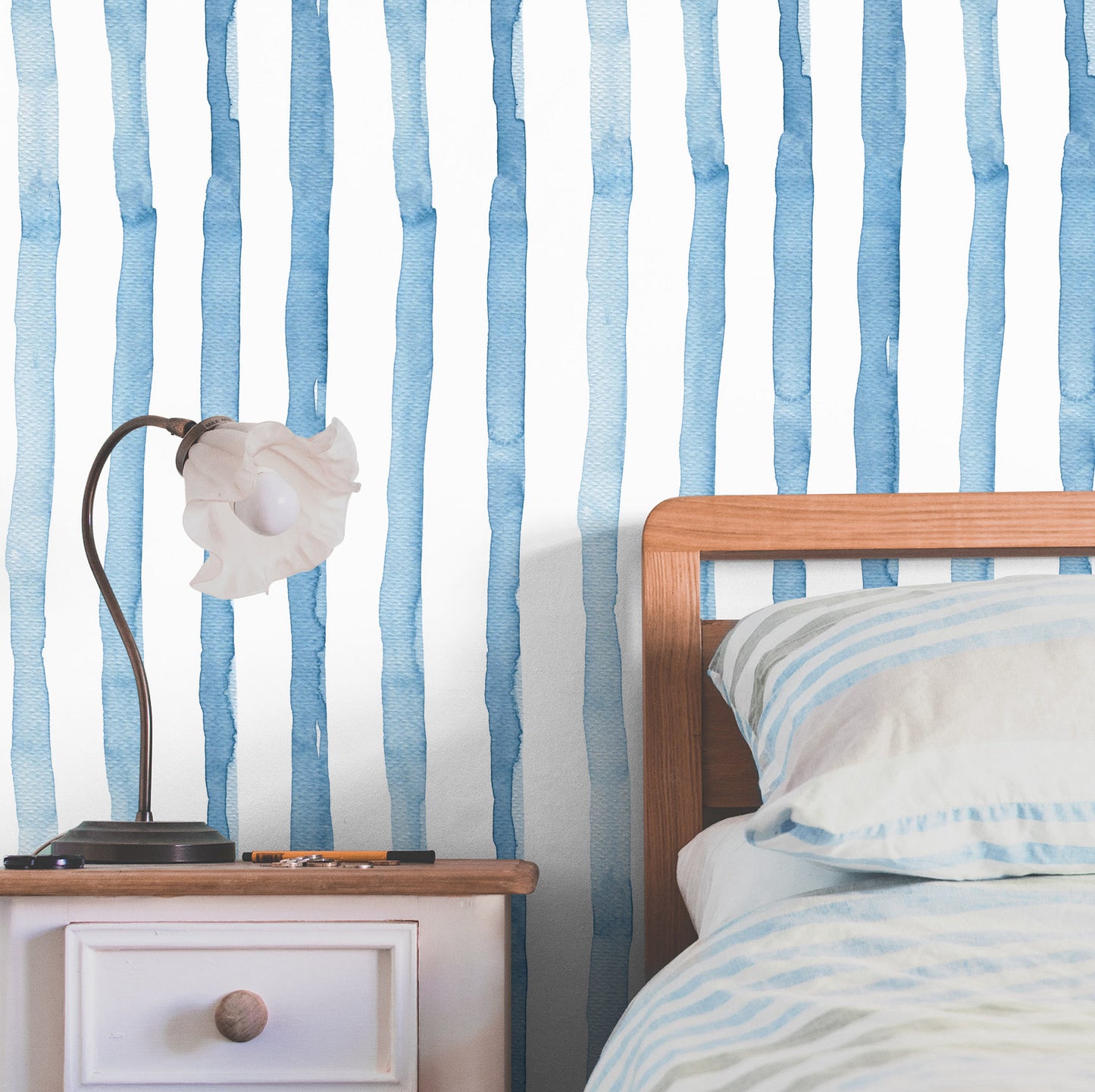 Stripes Peel and Stick Wallpaper