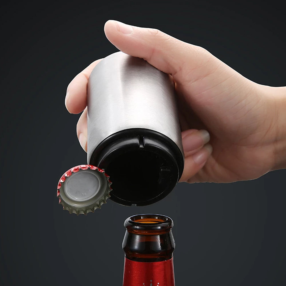 Automatic Metal Magnetic Bottle Opener (Push Down)