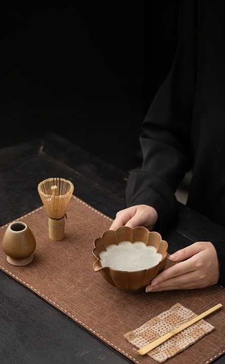 Cherry Bowl Shape Matcha Set