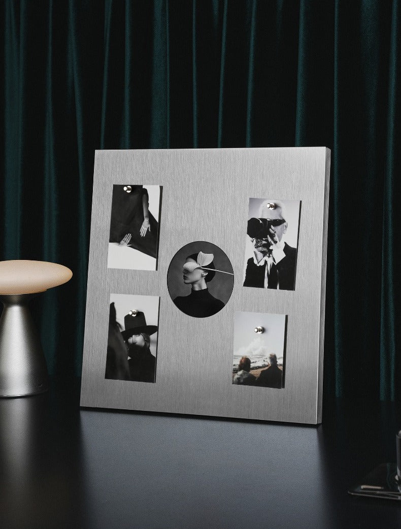 Magnetic Metal Wall-Mounted Picture Frame
