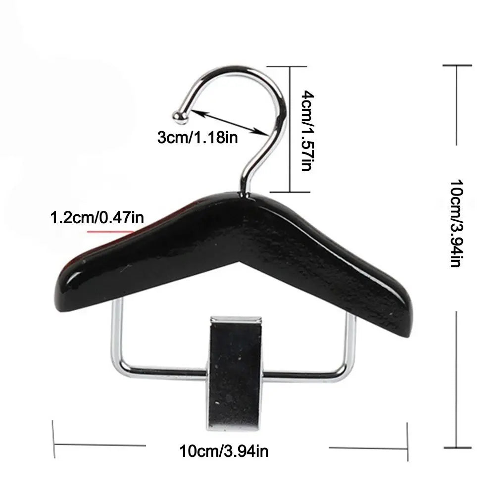 Mini Wooden Clothing Hangers