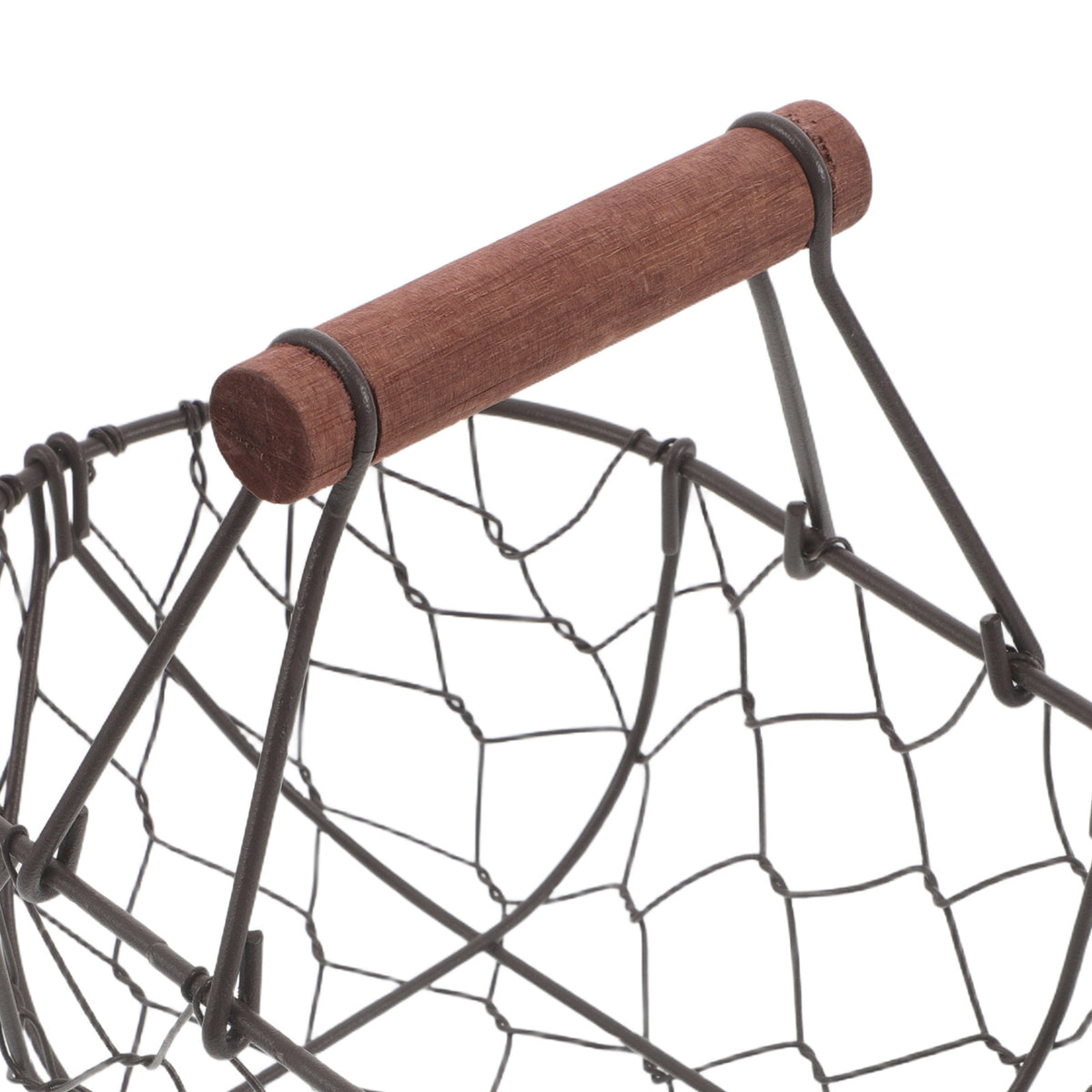 Retro Style Iron Mesh Basket