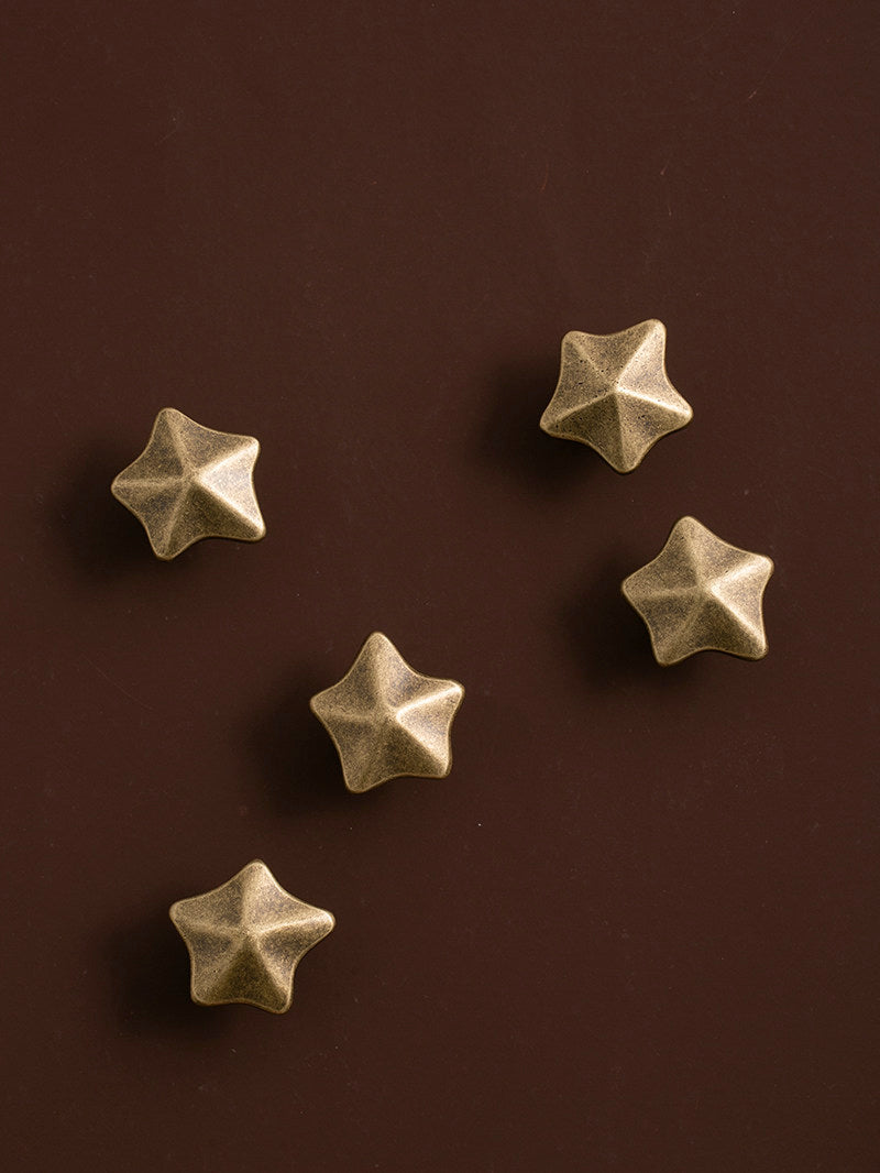 Bronze Star & Cloud Cabinet Knobs
