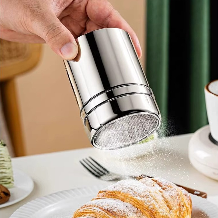 Metal Mesh Sifter Jars (Pack of 2)