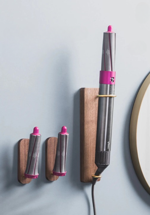Hair Curling Iron Wall Mount Holder