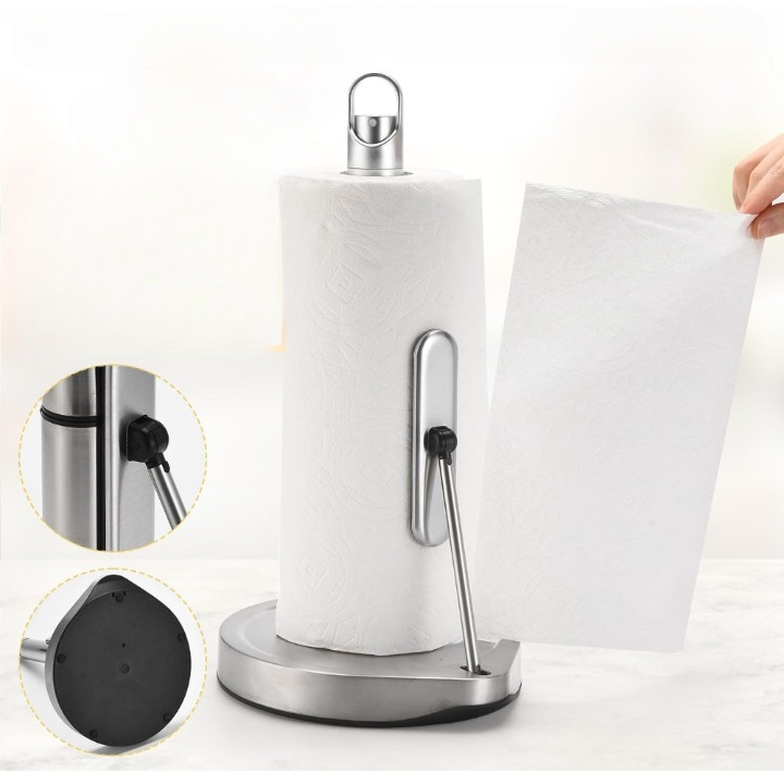 Paper Towel Holder with Spray Bottle