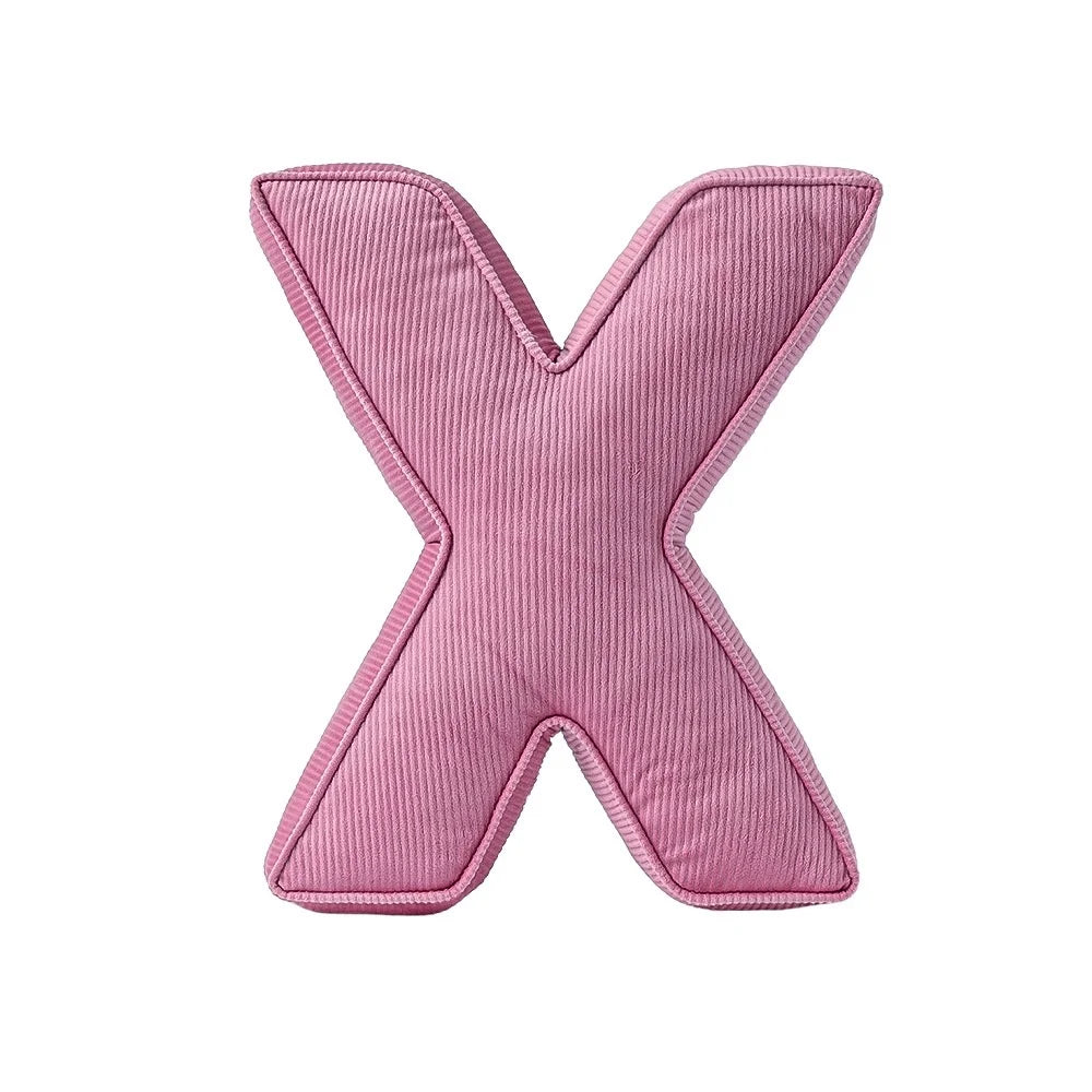 Pink ABC Letter Pillows