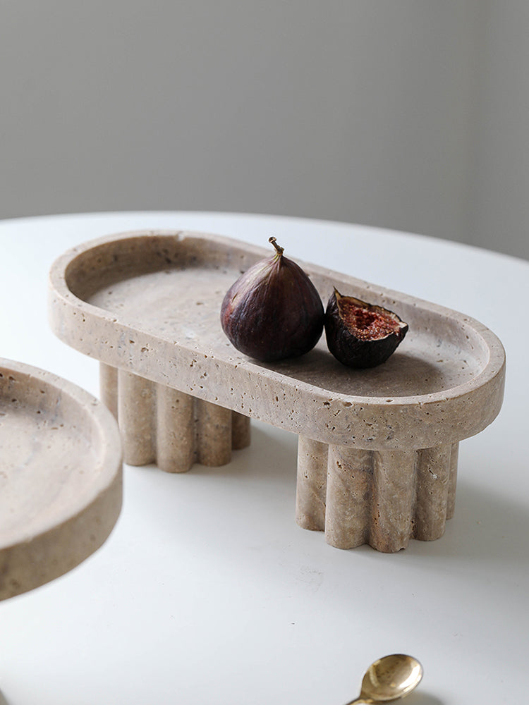 Light Lux Stone Decorative Trays