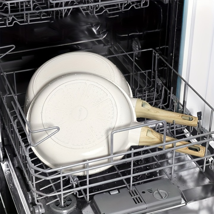 Frying Pans with Wooden Handles
