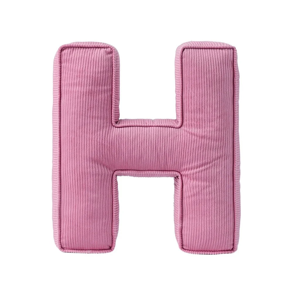 Pink ABC Letter Pillows