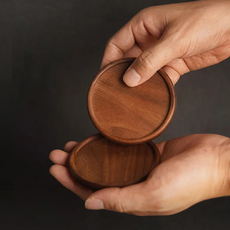 Round Wooden Coasters