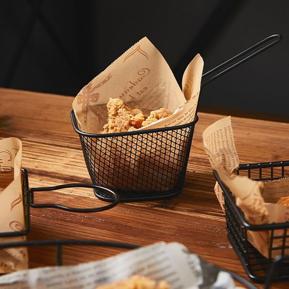 Metal Fryers Baskets with Handle