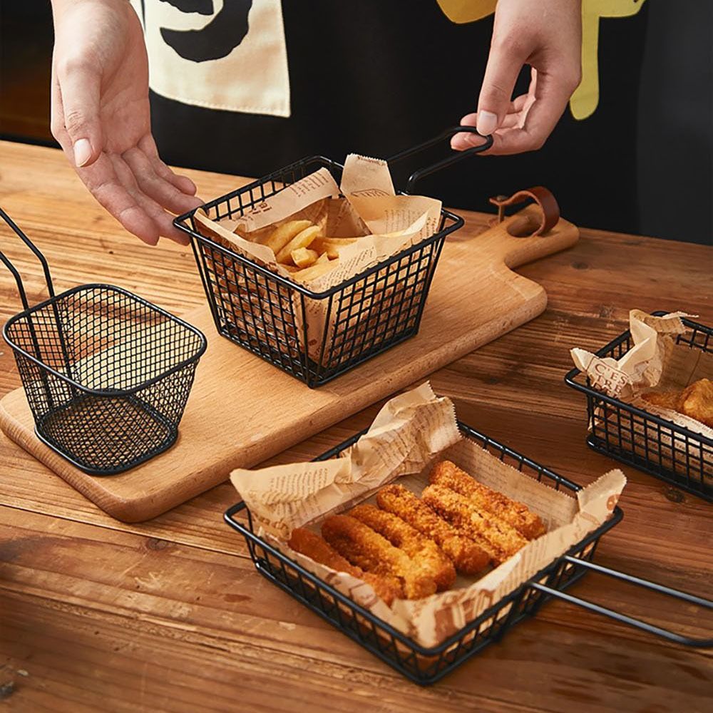 Metal Fryers Baskets with Handle
