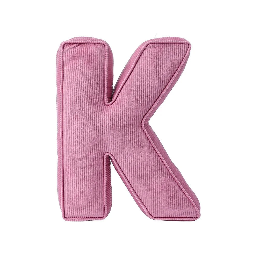Pink ABC Letter Pillows