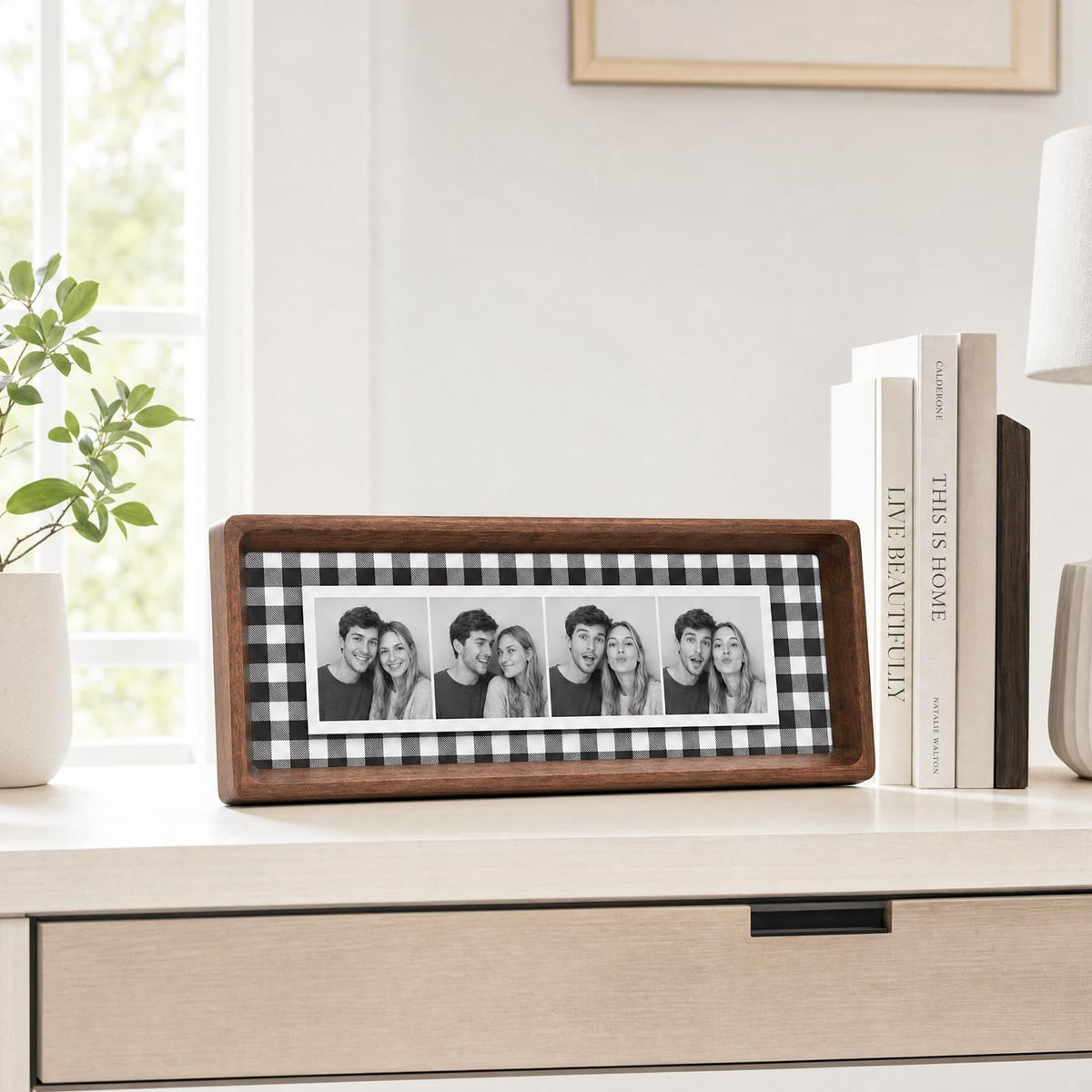 Wooden Photo Booth Picture Frame