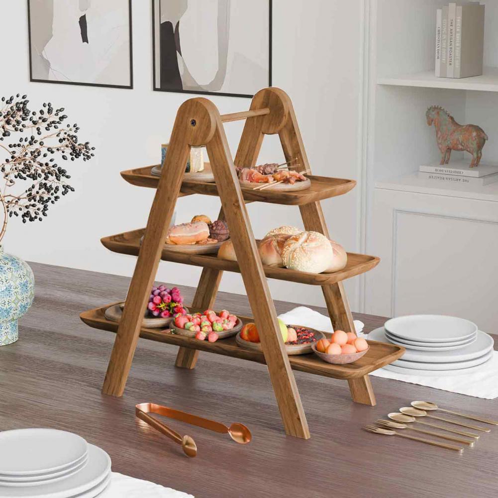 3 Tier Serving Tray Stand