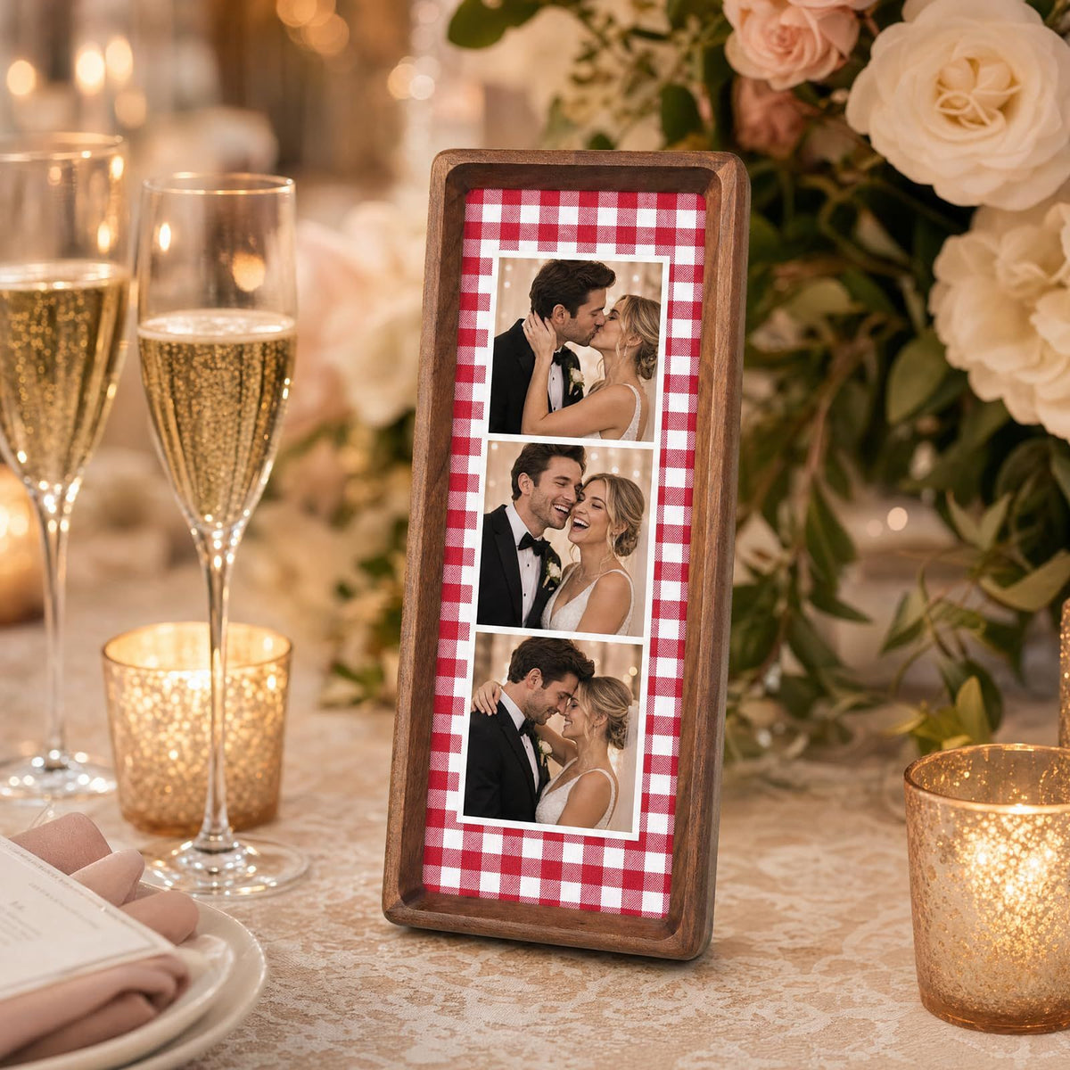 Wooden Photo Booth Picture Frame