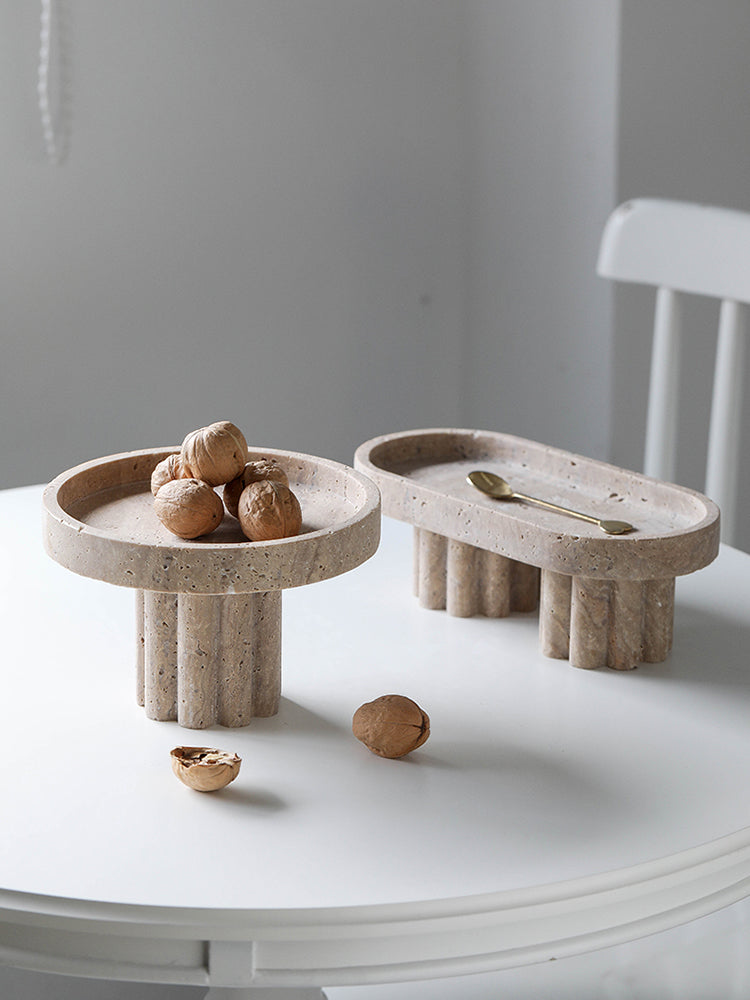 Light Lux Stone Decorative Trays