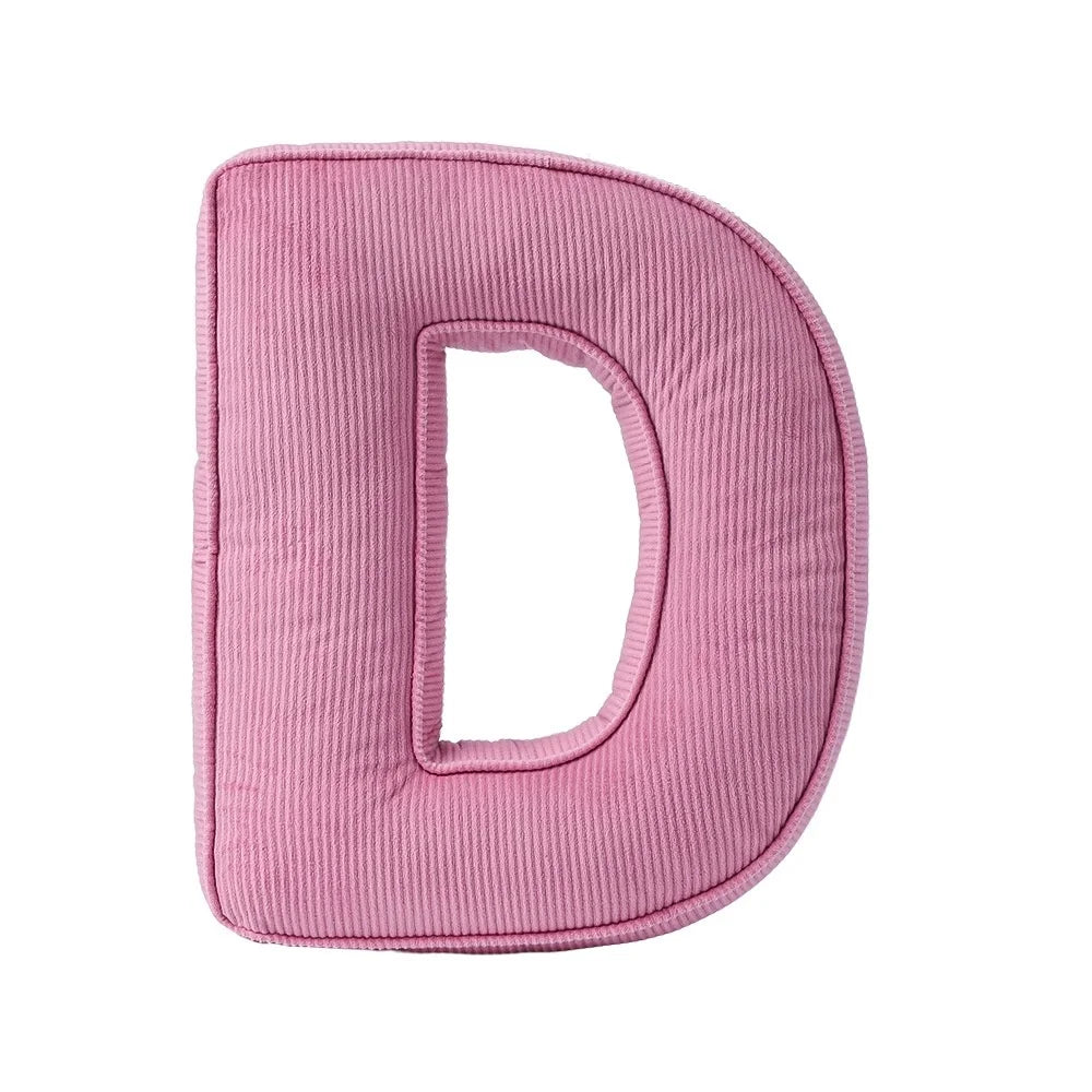 Pink ABC Letter Pillows
