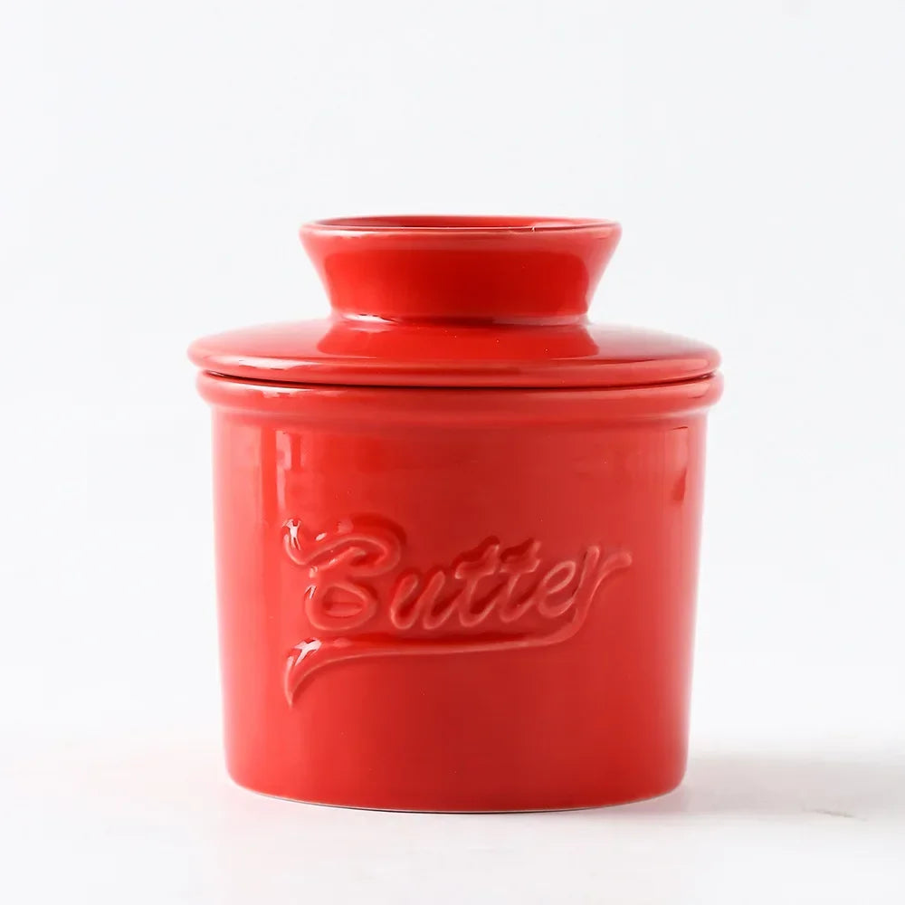Ceramic Butter Containers with Lid