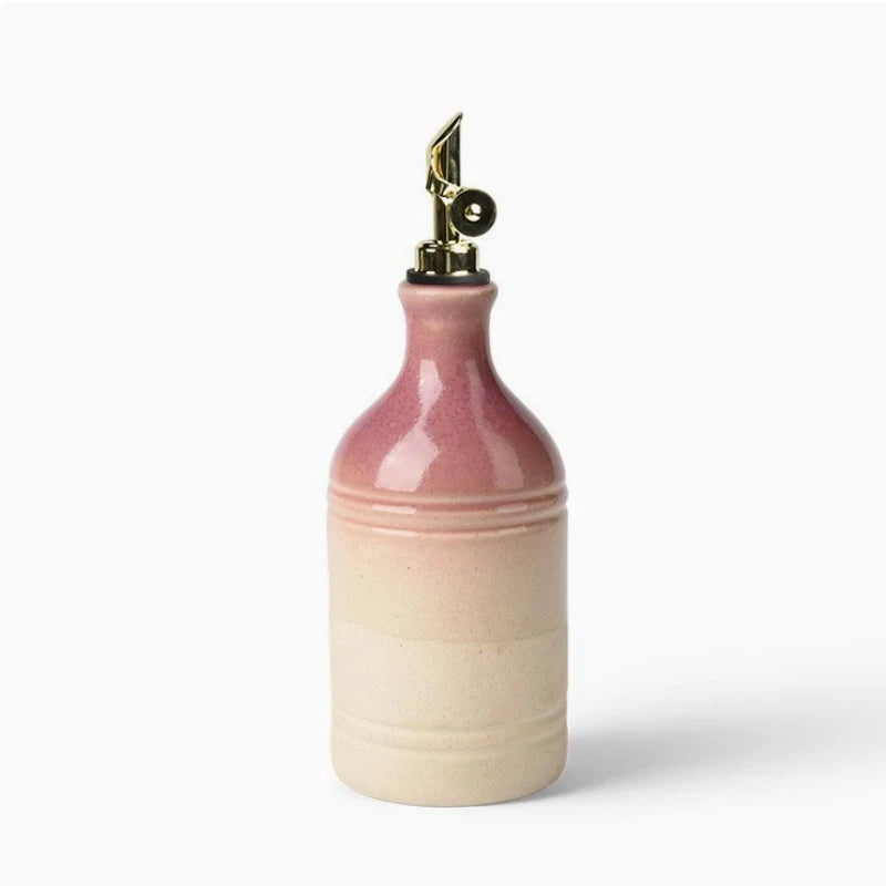 Retro Ceramic Olive Oil Bottles