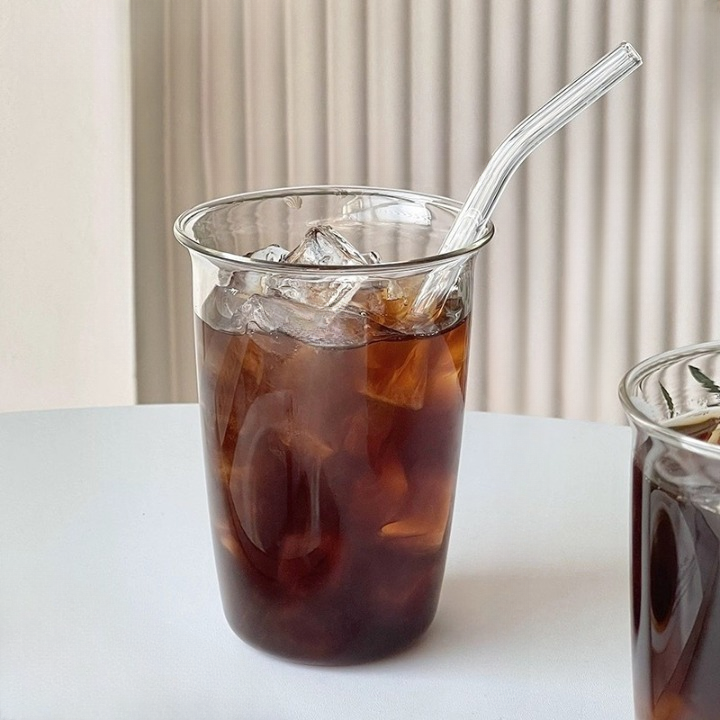 Classic Coffee Latte Cup Glass