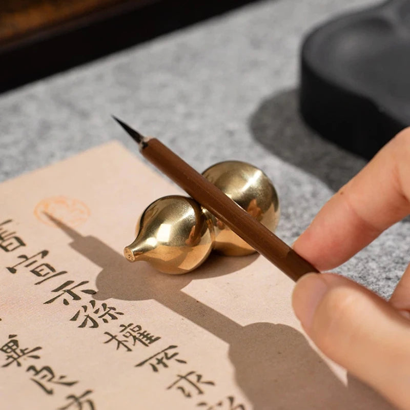 Asian Vintage Style Calligraphy Brush Pen Rest Holder