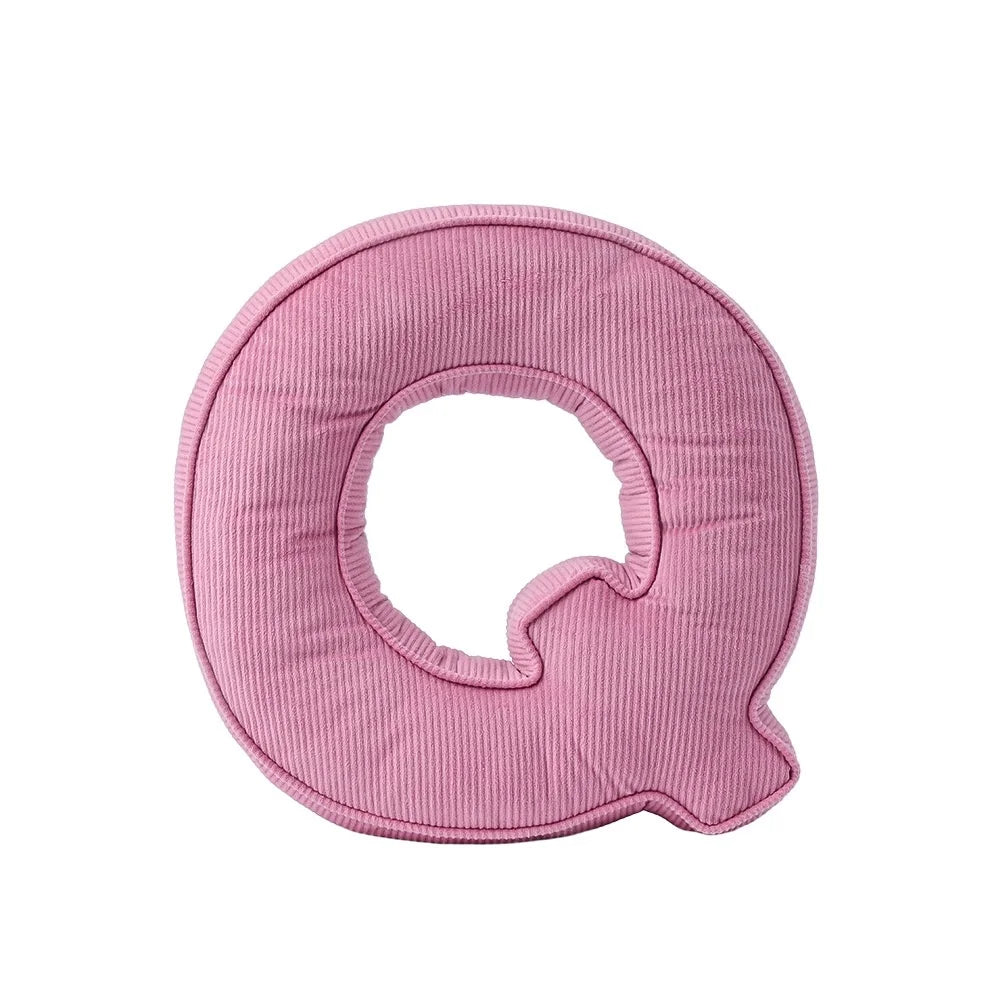 Pink ABC Letter Pillows
